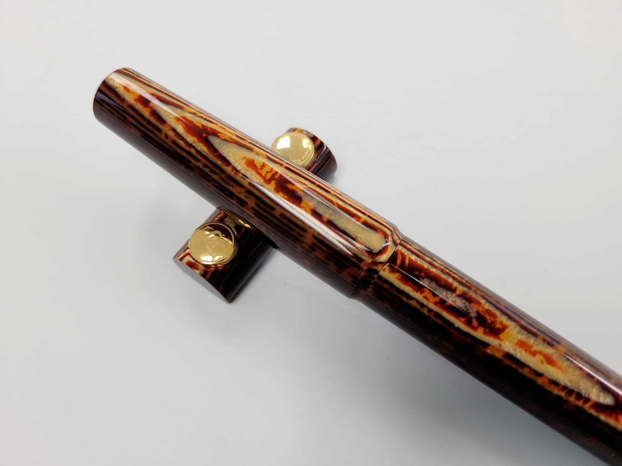 ASC Bologna Extra Minimalist Arco Bronze Celluloid Limited Edition 50 Pens