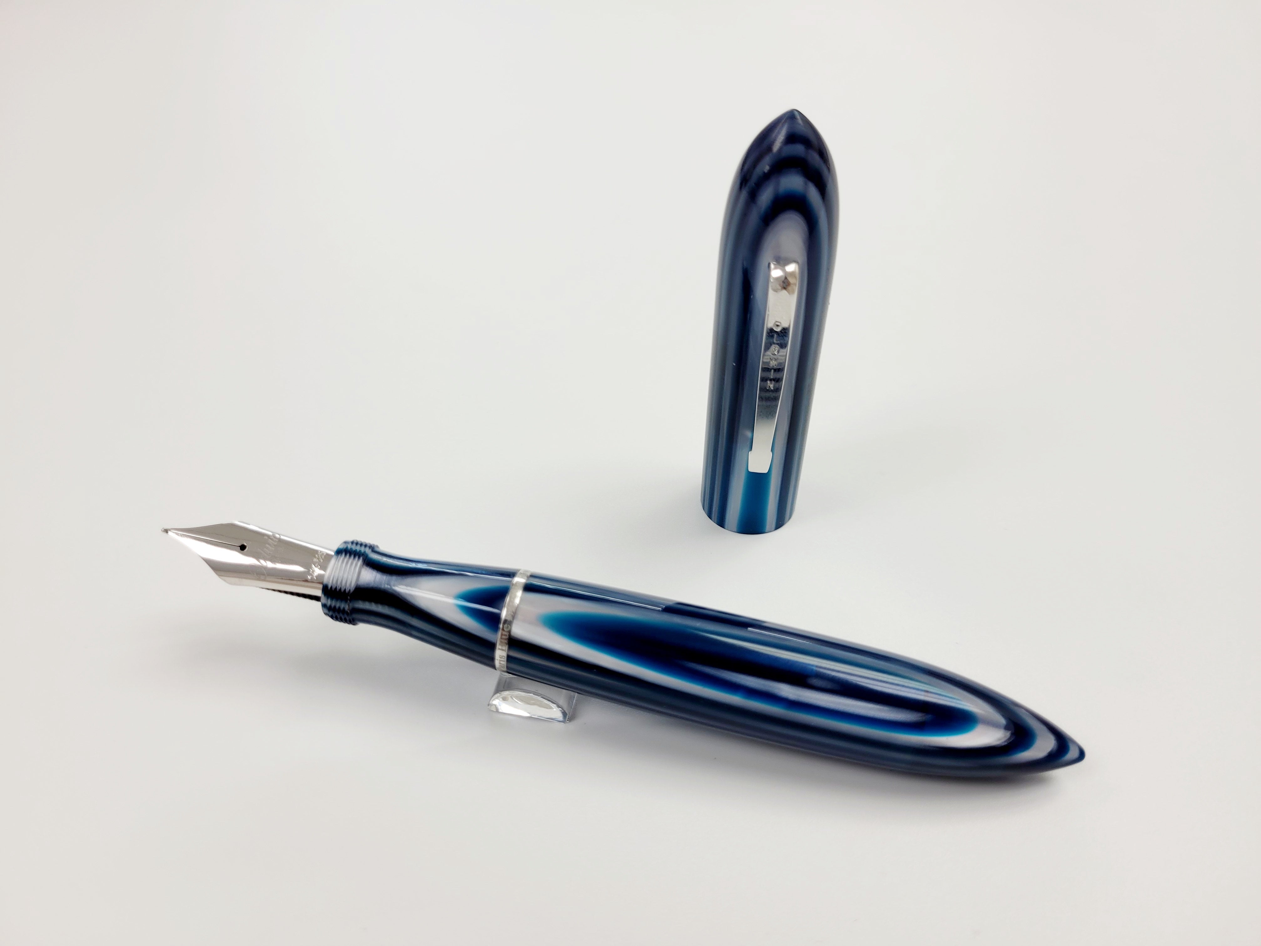 Oldwin Paris Torpedo Blue Mystic River Limited Edition of 100 Pens