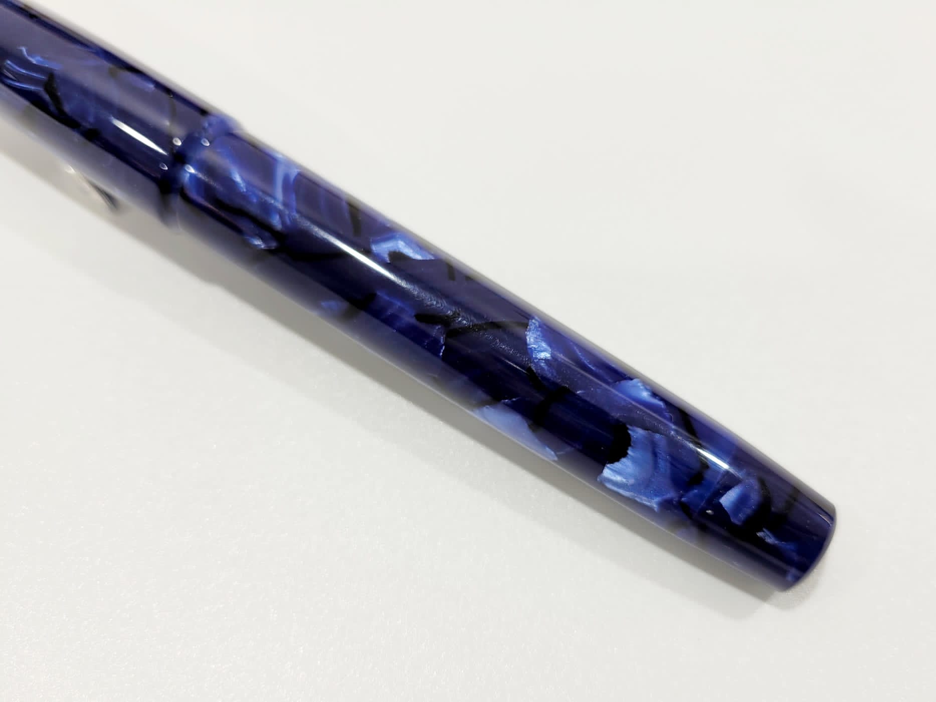 ASC Bologna Extra Minimalist Blue La Royale Celluloid Limited Edition 50 Pens