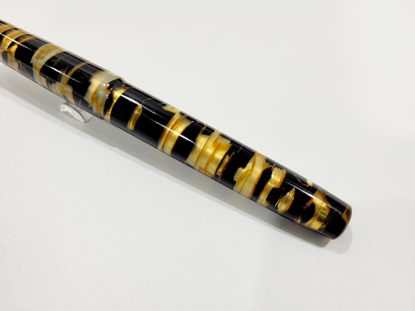 ASC Bologna Extra Minimalist Black Lucens Celluloid Limited Edition 50 Pens
