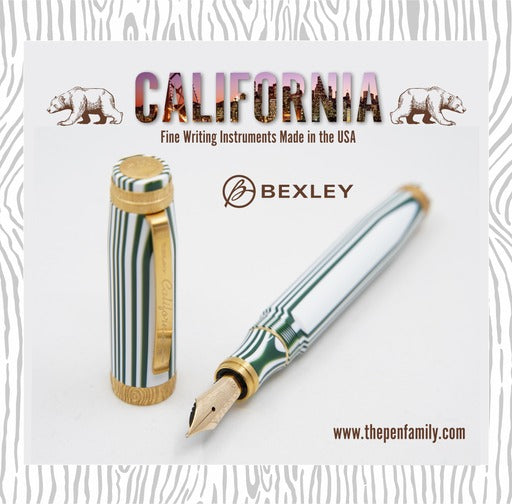 NEW! Bexley California Gold Trim Limited Edition of 50 Pens